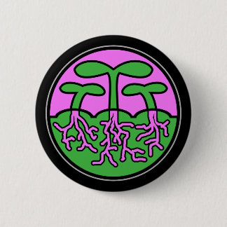 Badge Rond 5 Cm Médaillon de saison : Ressort