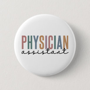 Badge Rond 5 Cm Médecin adjoint Médecin associé PA School