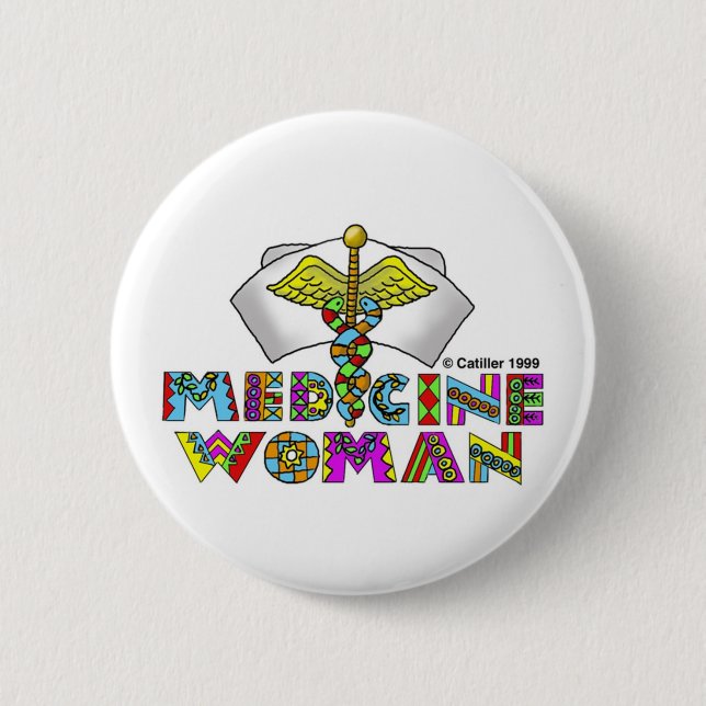 Badge Rond 5 Cm Médecine (Devant)