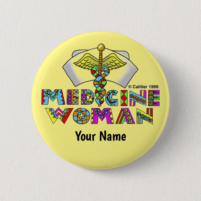 Badge Rond 5 Cm Médecine (Devant)