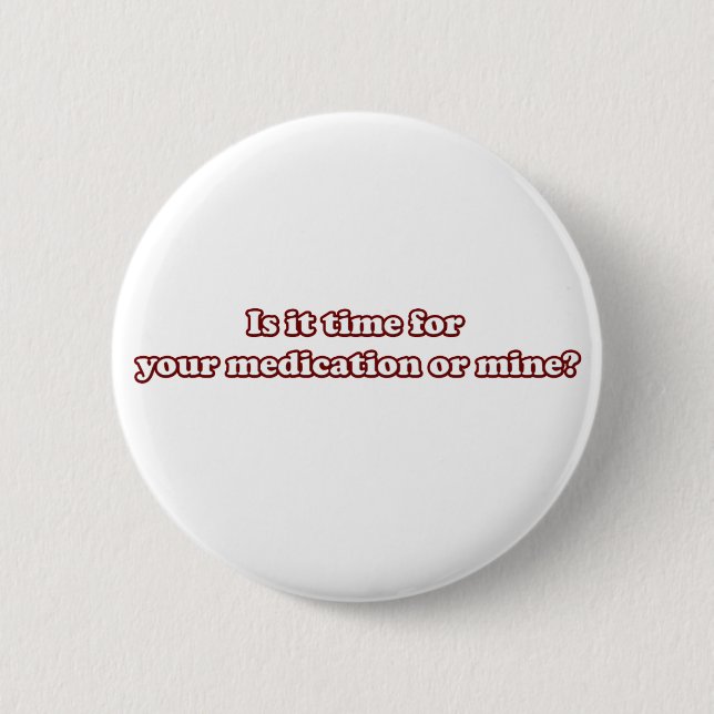 Badge Rond 5 Cm médicament (Devant)