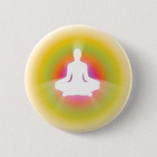 Badge Rond 5 Cm Méditation