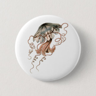 Badge Rond 5 Cm Méduses