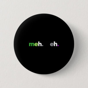 Badge Rond 5 Cm Meh Meh Aroace Fierté Lgbtq, Lgbt Aro Ace, Aromant
