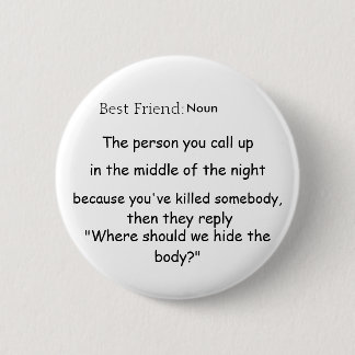 Badge Rond 5 Cm Meilleur ami Def