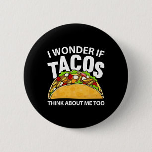 Badge Rond 5 Cm Meilleur Art Taco Hommes Femmes Cinco De Mayo Mexi