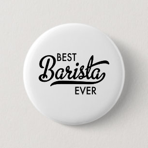 Badge Rond 5 Cm Meilleur Barista