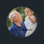 Badge Rond 5 Cm Meilleur Grand-Père Jamais Photo Personnalisée Com<br><div class="desc">Meilleur Grand-Père Jamais Photo Personnalisée Complète Bouton</div>