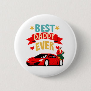 Badge Rond 5 Cm Meilleur Papa de tous les temps
