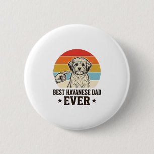 Badge Rond 5 Cm Meilleur Papa Havanais De Tous Les Temps Design De