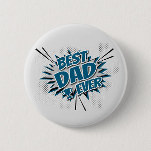 Badge Rond 5 Cm Meilleur papa jamais