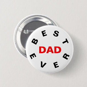 Badge Rond 5 Cm Meilleur papa jamais