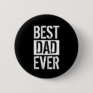 Badge Rond 5 Cm Meilleur Papa Simple Cadeau de Fête des Pères 
