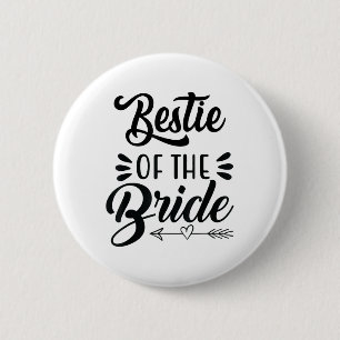 Badge Rond 5 Cm Meilleure Amie De La Mariée Fête De Mariage Famill