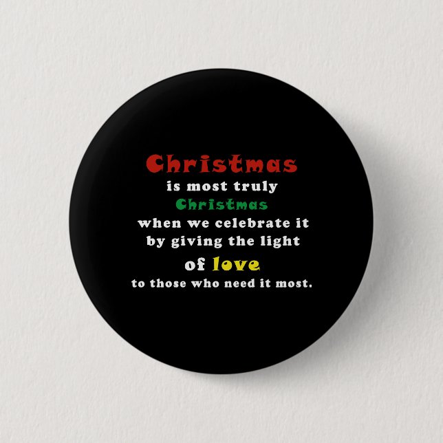 Badge Rond 5 Cm Meilleure soumission Noël (Devant)