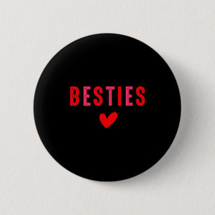 Badge Rond 5 Cm Meilleures amies mignonnes mère fille amie assorti