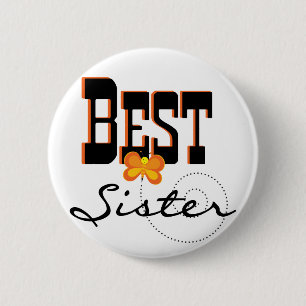 Badge Rond 5 Cm Meilleurs T-shirts et cadeaux de Soeurs