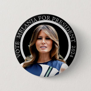Badge Rond 5 Cm Melania for President 2024