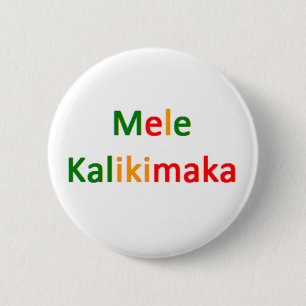 Badge Rond 5 Cm mele kalikimaka2