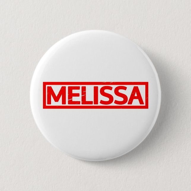 Badge Rond 5 Cm Melissa Stamp (Devant)