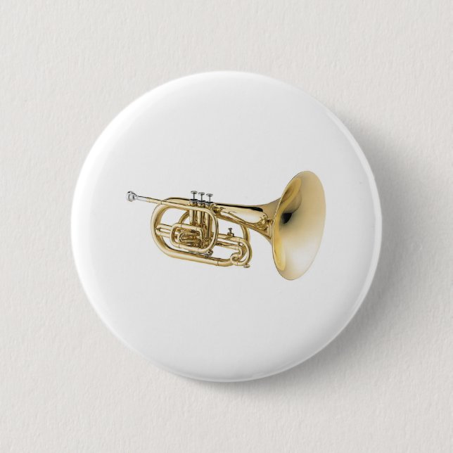 Badge Rond 5 Cm Mellophone (Devant)