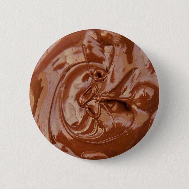 Badge Rond 5 Cm Melted chocolate texture (Devant)