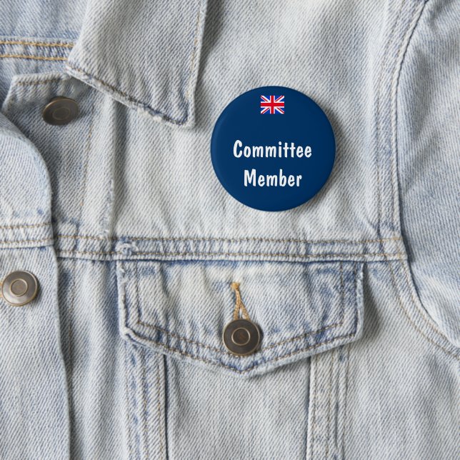 Badge Rond 5 Cm Membre du comité (En situation)