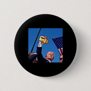 Badge Rond 5 Cm Mème drôle de mine Trump Cra Ft Cadeau de gag tote
