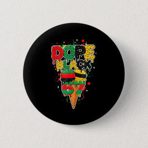Badge Rond 5 Cm Meme Goutte de Crème Glacée Six Sept 6 7 Mois de l