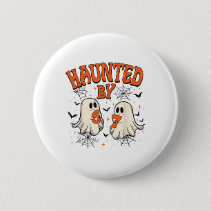 Badge Rond 5 Cm Mème hanté 67 Six Sept 6-7 Blague drôle d'Internet