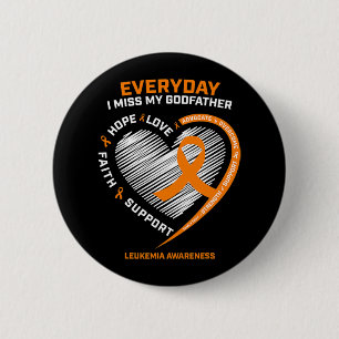 Badge Rond 5 Cm Mémoire D'Amour En Souvenir De La Leucémie Du Parr