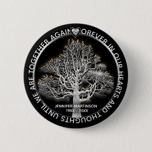 Badge Rond 5 Cm Mémorial de l'arbre de vie