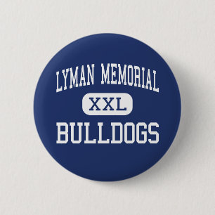 Badge Rond 5 Cm Mémorial de Lyman - bouledogues - haut - le Liban