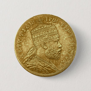 Badge Rond 5 Cm Menelik Roi Pivot