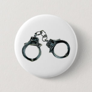 Badge Rond 5 Cm menottes