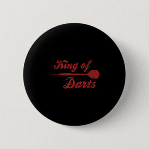 Badge Rond 5 Cm Mens Dart Player Cool Cite Le Roi Des Dessins