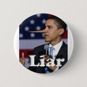 Badge Rond 5 Cm menteur