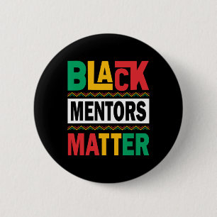 Badge Rond 5 Cm Mentors du Mois de l'Histoire des Noirs Problème A