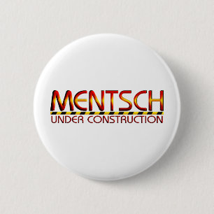 Badge Rond 5 Cm Mentsch