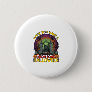 Badge Rond 5 Cm Meon Quelques monstres de porte de cimetière d'Hal