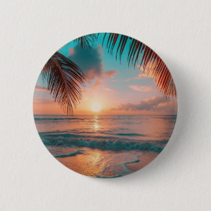 Badge Rond 5 Cm Mer