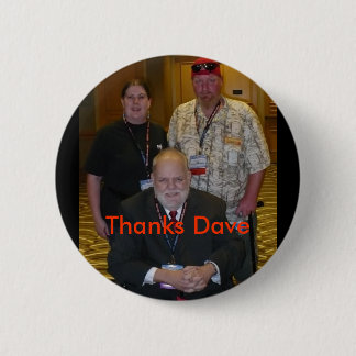 Badge Rond 5 Cm Merci Dave