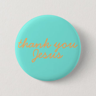 Badge Rond 5 Cm Merci Jésus