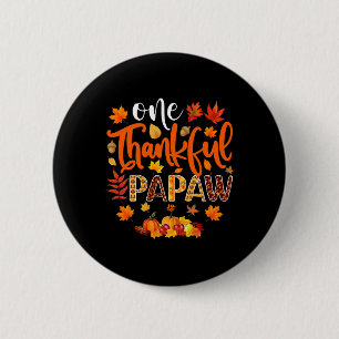 Badge Rond 5 Cm Merci Papaw Fun Automne Automne Thanksgiving