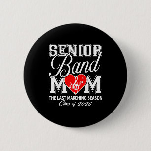 Badge Rond 5 Cm Mère de l'orchestre senior dernier graphique de ma