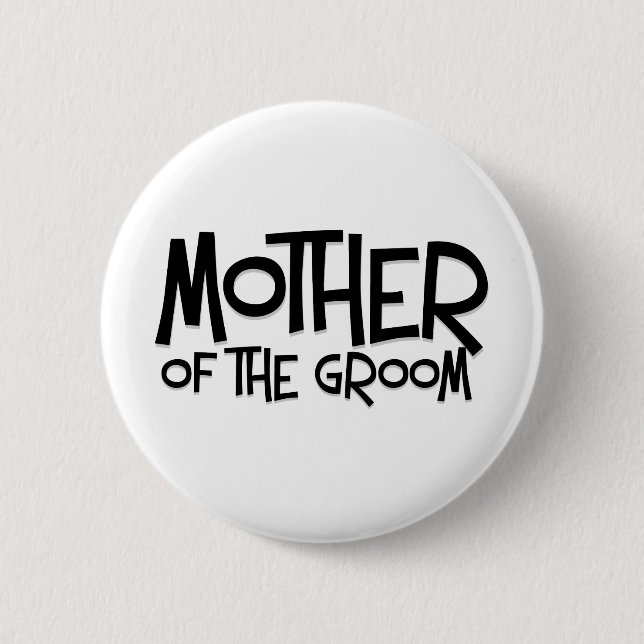 Badge Rond 5 Cm Mère huppster de la chambre (Devant)