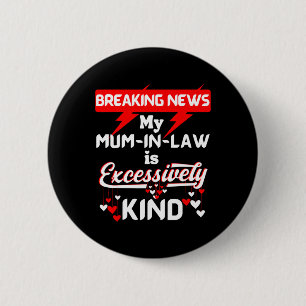 Badge Rond 5 Cm Mère Indroit Noël Anniversaire Fils Fille Pour Mam