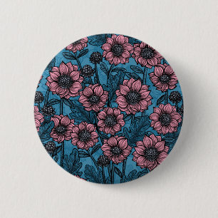 Badge Rond 5 Cm Mère rose