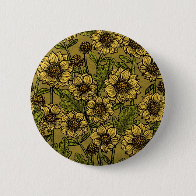 Badge Rond 5 Cm Mères jaunes (Devant)