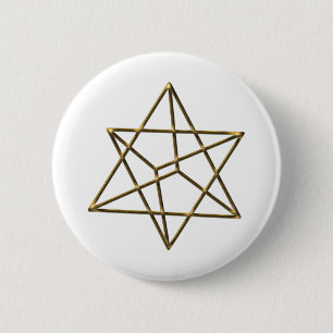 Badge Rond 5 Cm Merkaba